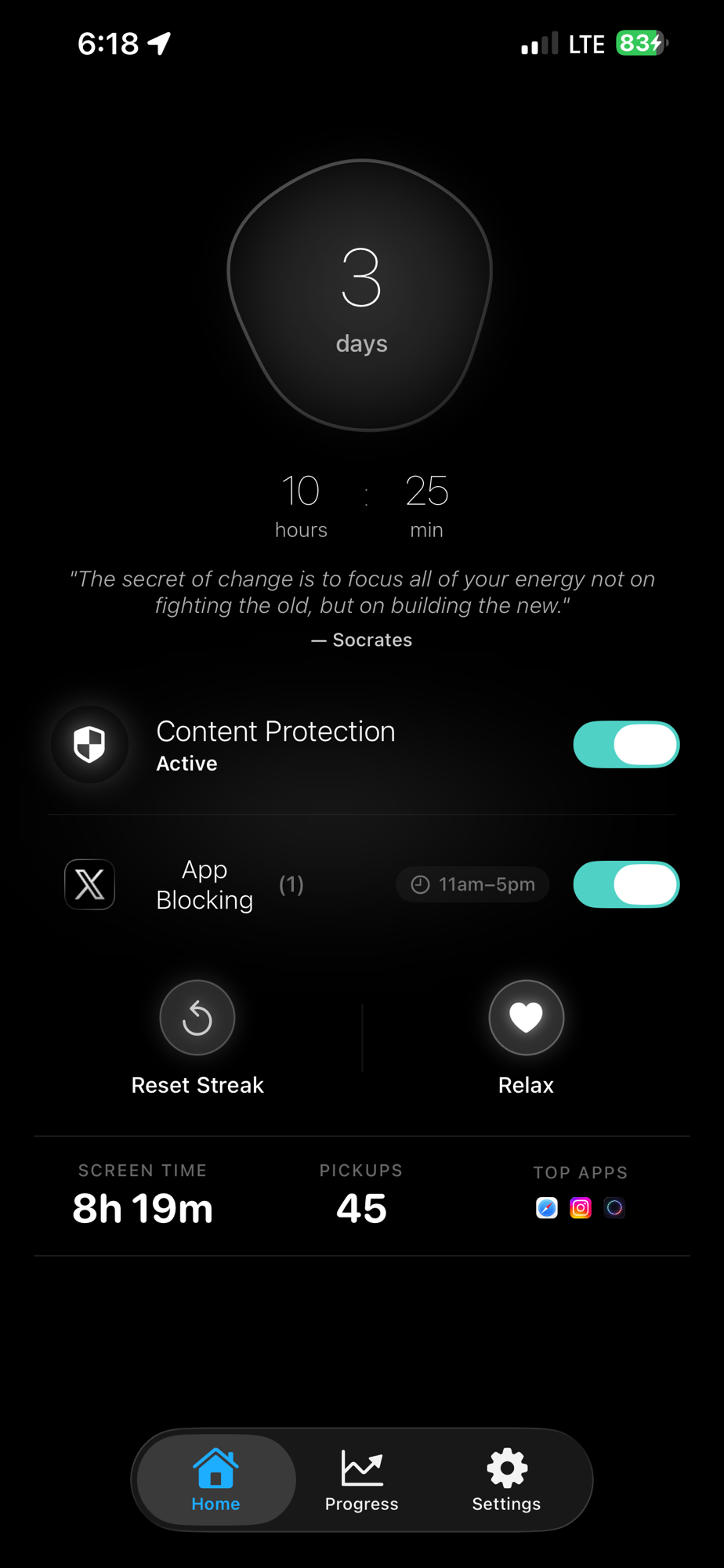 BlockMind App Screenshot